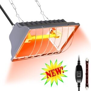 Jaenmsa Chicken Coop Heater Brooder Lamp 250W NWT